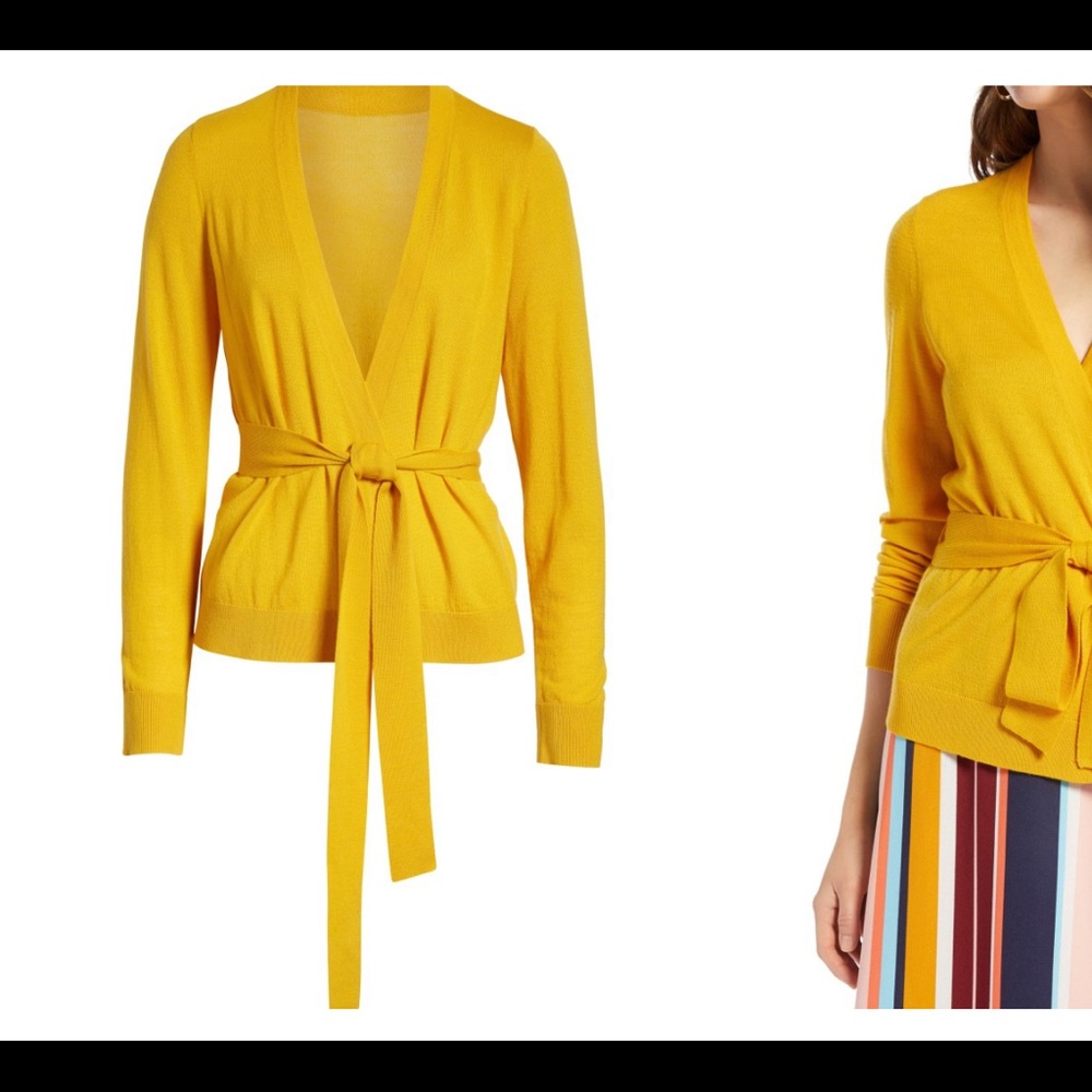 Like New - Halogen Tie Waist Cardigan